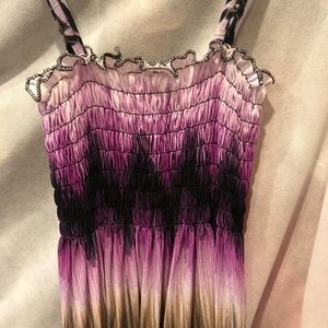 NWT! Stretchy dress ombré animal print